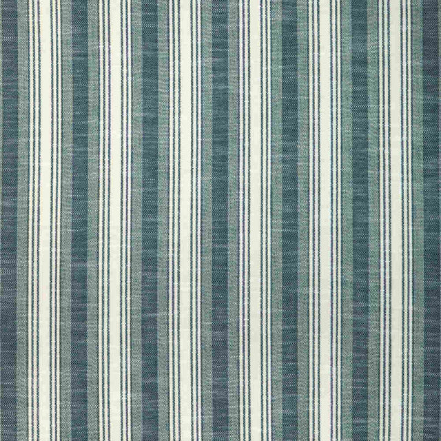 Kravet Design Sims Stripe Marine 37046-5 Latitude Collection by Thom Filicia Upholstery Fabric
