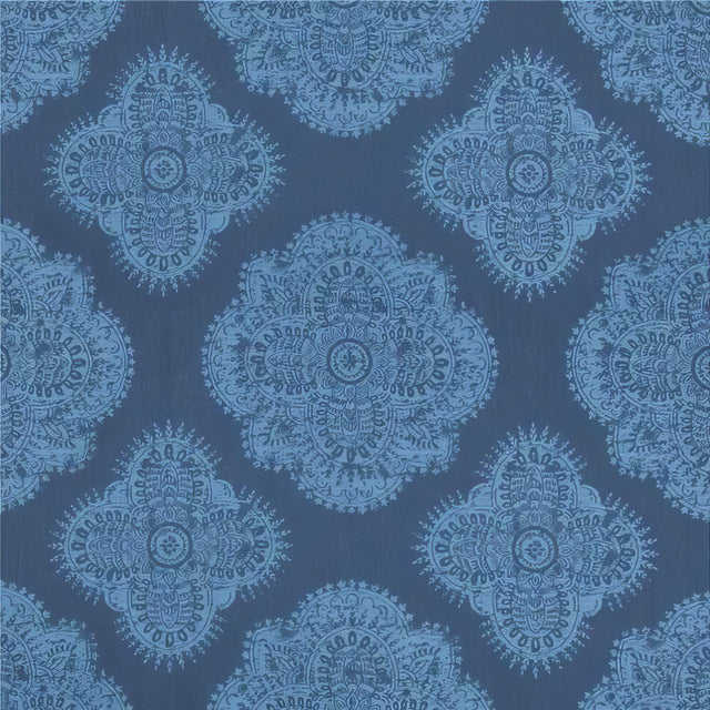 Kravet Sunbrella Bendi Indigo 34542 - 50 Echo Ibiza Collection Upholstery Fabric