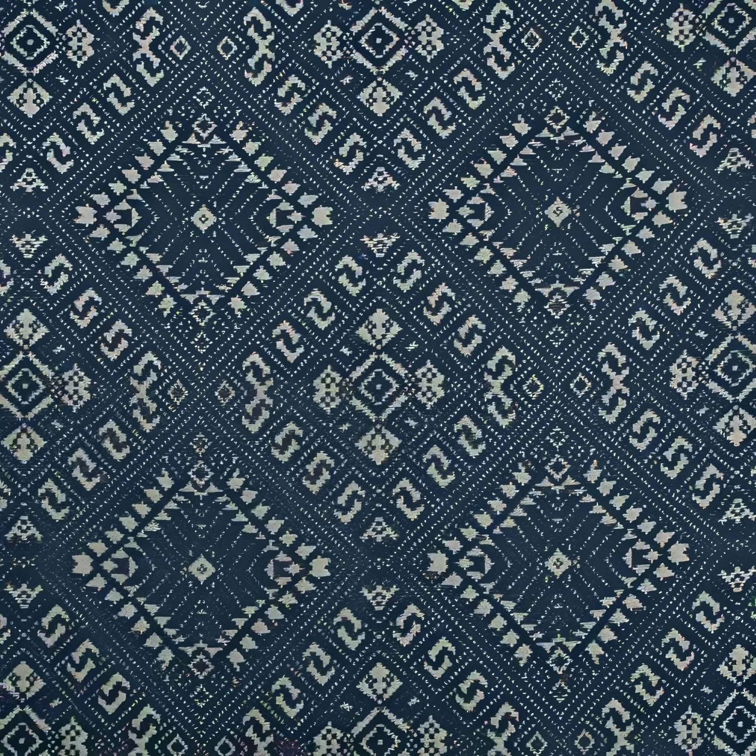 Kravet Sunbrella Penang Indigo 34875 - 50 Oceania Indoor Outdoor Collection Upholstery Fabric