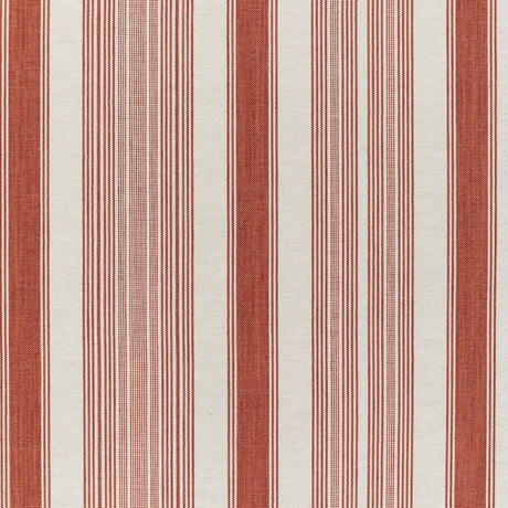 Lee Jofa Tablada Stripe Brick 2021102-19 Triana Weaves Collection Indoor Upholstery Fabric