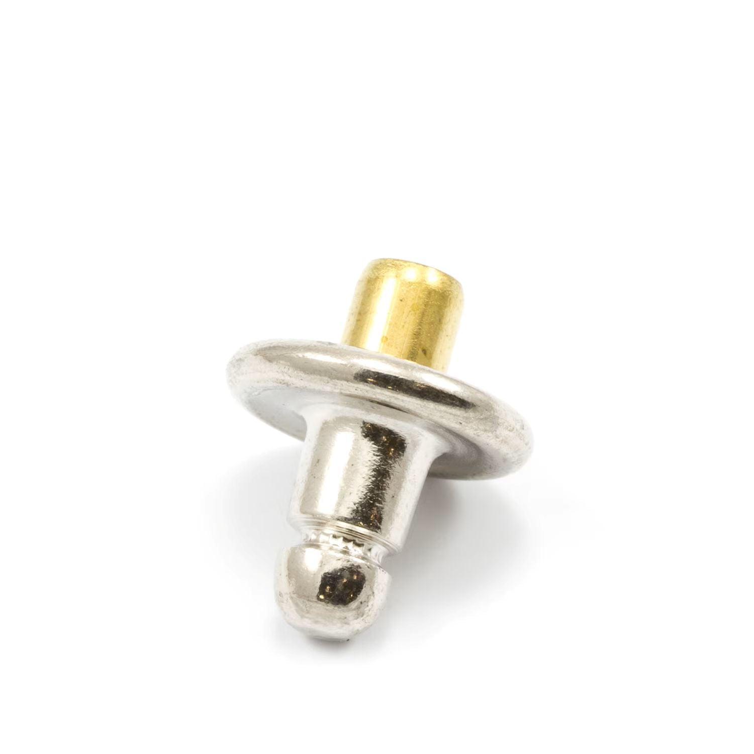 Lift-the-DOT Stud Long Post 90-XB-16368-1A Nickel-Plated Brass .230 inch 100 pack