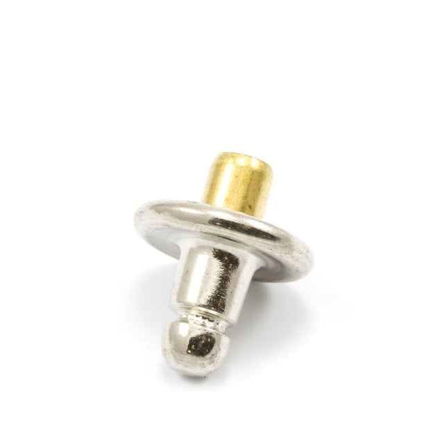 Lift-the-DOT Stud Long Post 90-XB-16368-1A Nickel-Plated Brass .230 inch 100 pack