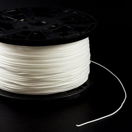 Neoline Polyester Cord #3-1/2 - 7/64 inch x 3000 feet White
