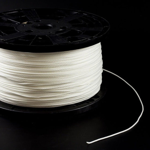 Neoline Polyester Cord #3-1/2 - 7/64 inch x 3000 feet White