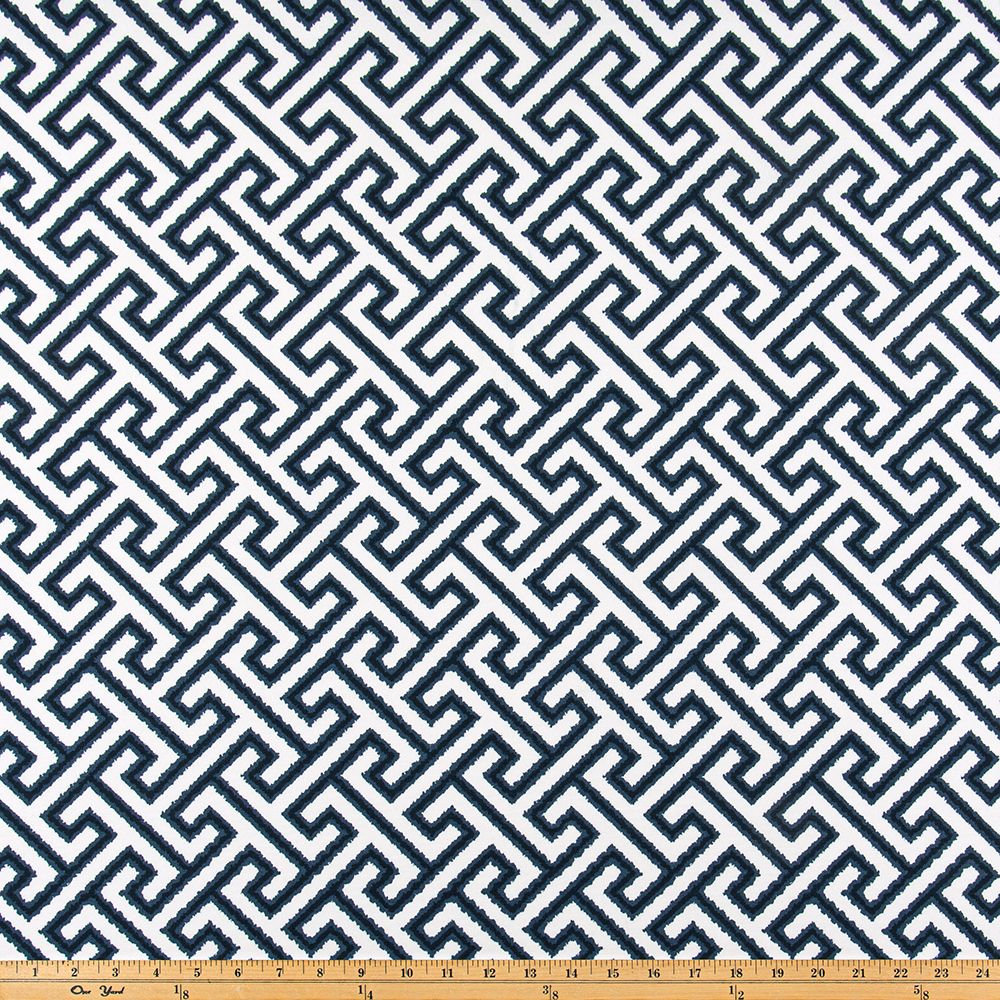 Premier Prints City Blue Murphy Upholstery Fabric