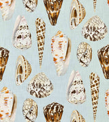 Scalamandre Coquina Multi On Sea Blue SC 000116639 Coast To Coast Collection Upholstery Fabric