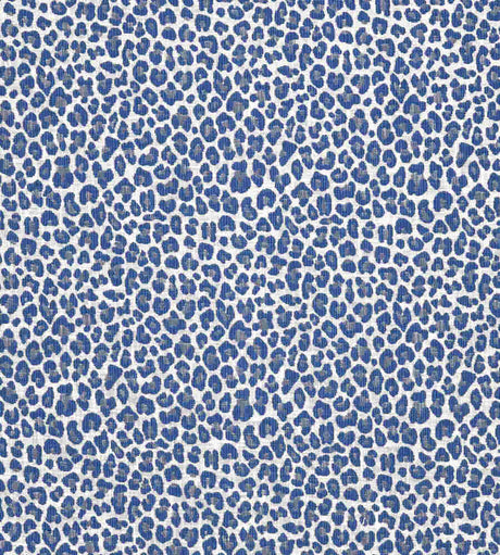 Scalamandre Backyard Bengal Cobalt SC 000427316 Coast To Coast Collection Upholstery Fabric
