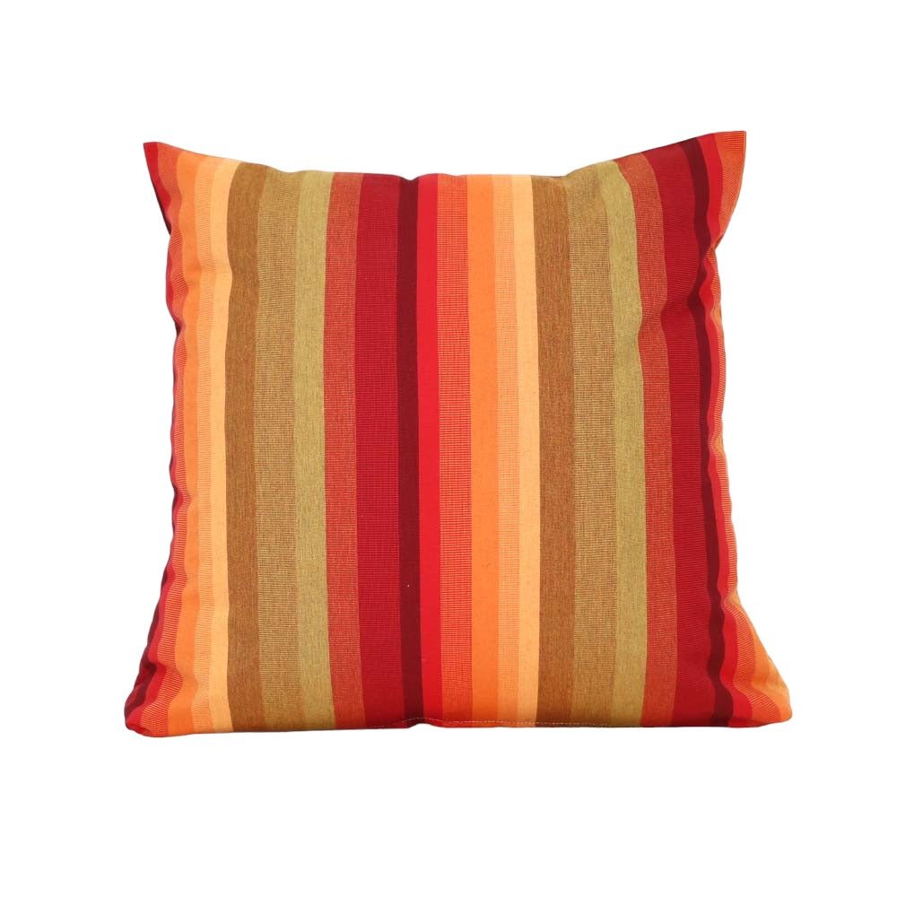 Outdoor Sunbrella RAIN Astoria Sunset Waterproof Fabric Throw Pillow
