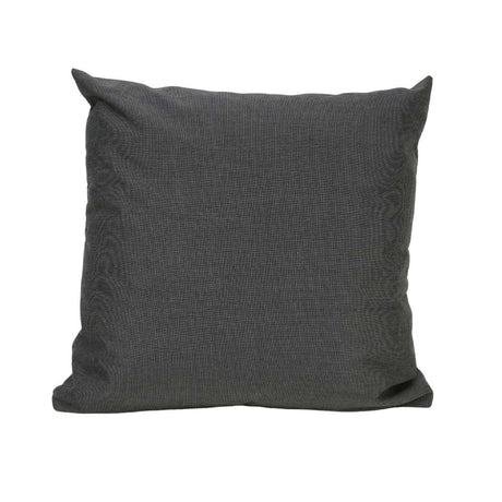 Outdoor Sunbrella RAIN Canvas Coal Waterproof Fabric Throw Pillow