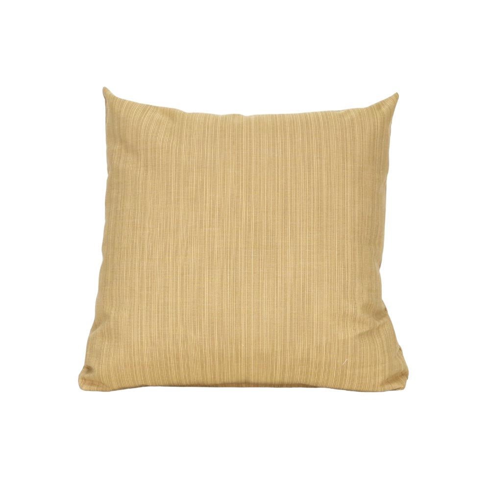 Outdoor Sunbrella RAIN Dupione Bamboo Waterproof Fabric Throw Pillow