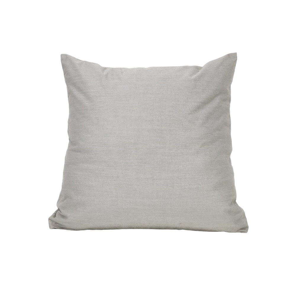 Outdoor Sunbrella RAIN Spectrum Dove Waterproof Fabric Throw Pillow