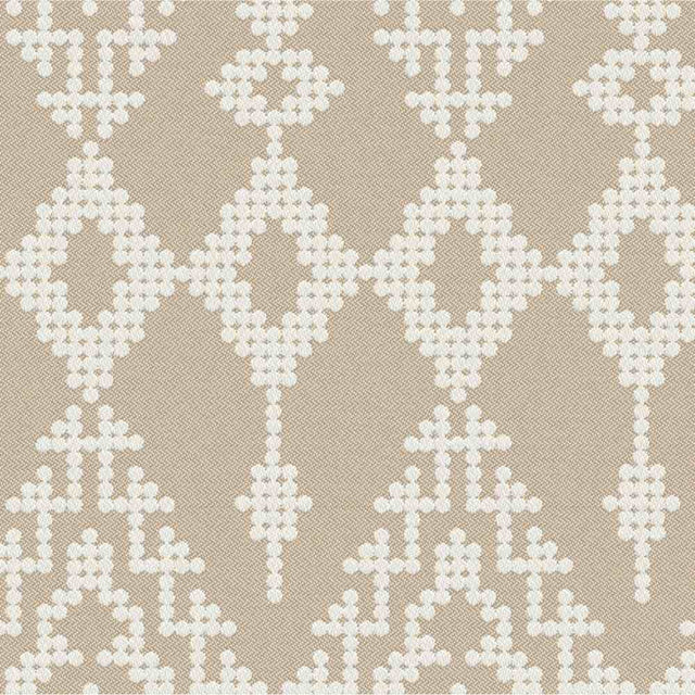 Outdura Folklore Ecru 11600 Ovation 4 Collection - Warm Winter Upholstery Fabric