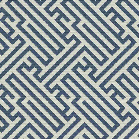 Outdura Labyrinth Navy 12001 Ovation 4 Collection - Starry Night Upholstery Fabric