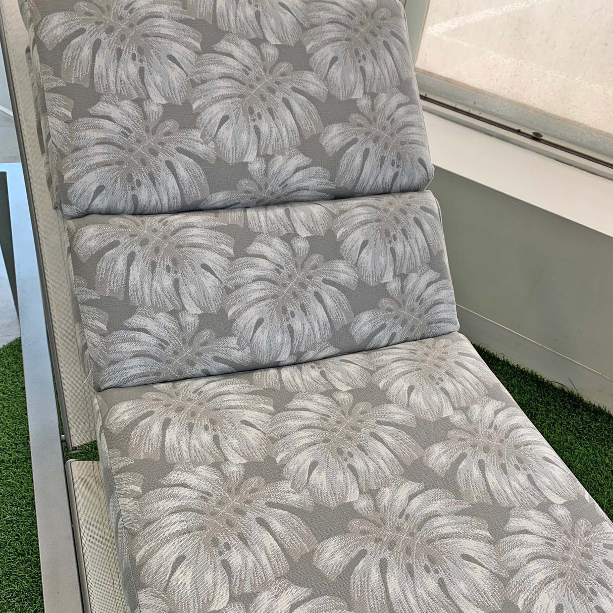 Outdura Palm Smoke 10702 Ovation 4 Collection - Night Out Upholstery Fabric