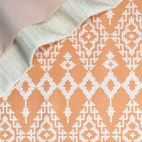 Outdura Plateau Sorbet 11809 Ovation 4 Collection - Tawny Sunset Upholstery Fabric