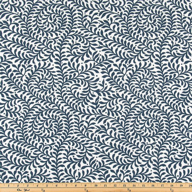 Premier Prints City Blue Wesley Upholstery Fabric