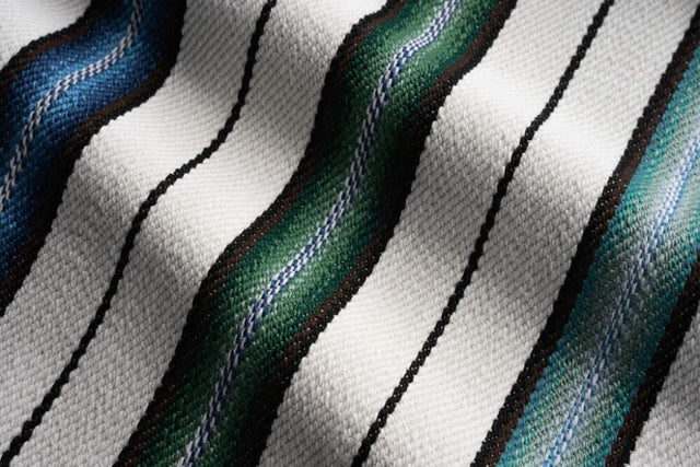 Perennials Baja Stripe Azul 465-781 Far West Liz Lambert Collection Upholstery Fabric