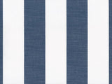 Perennials Go to Stripe Blue Jean 570-501 Natural Selection Collection Upholstery Fabric