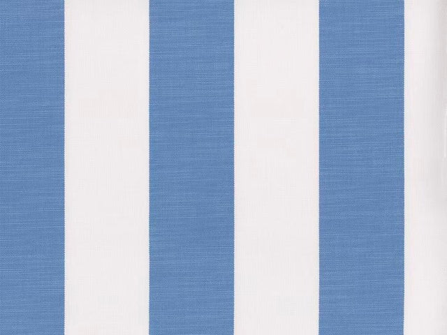 Perennials Go To Stripe Outta The Blue 570-06 Villa del Sol Collection Upholstery Fabric