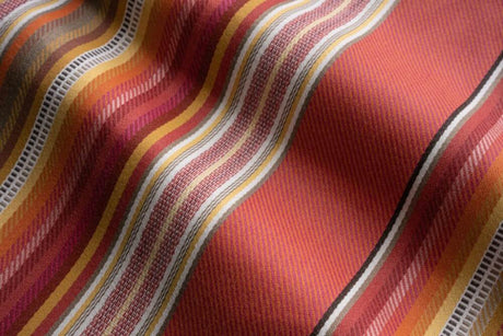 Perennials Serape Stripe Sol 455-730 Far West Liz Lambert Collection Upholstery Fabric