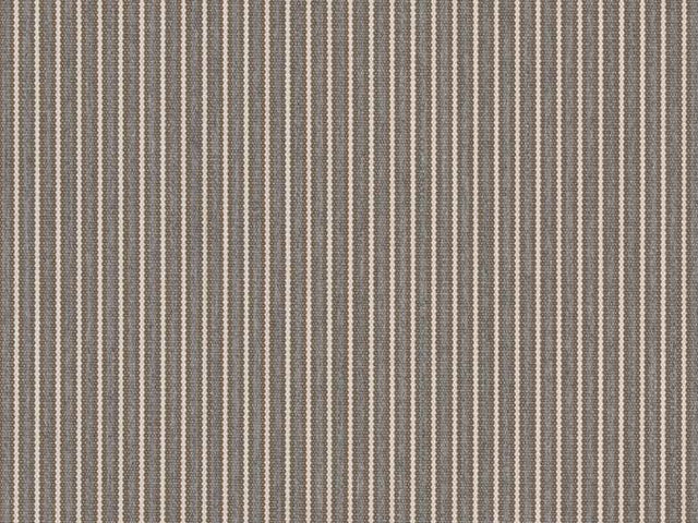 Perennials Ticking Stripe Cement 805-180 Camp Wannagetaway Collection Upholstery Fabric
