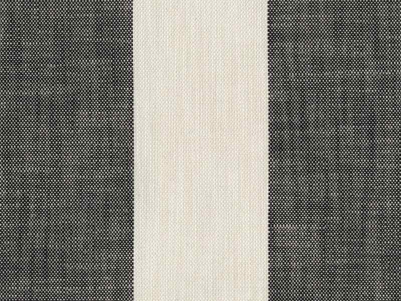 Perennials Vintage Stripe Noir 865-16 Camp Wannagetaway Collection Upholstery Fabric