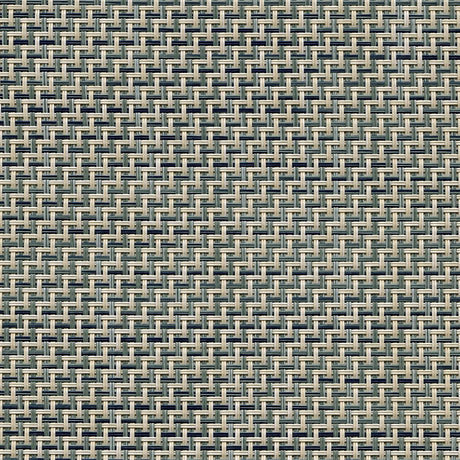 Phifertex Cane Wicker Kipton Dark Teal DES 25x25 54-inch Sling Fabric
