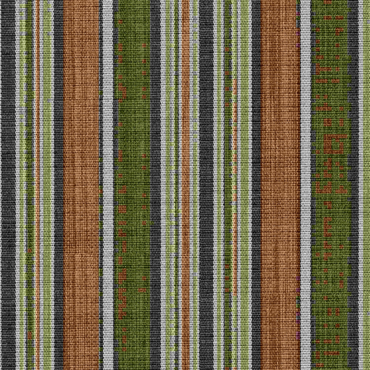 Phifertex Dakota Stripe Clay KEG 54-inch Stripes Collection Sling Fabric
