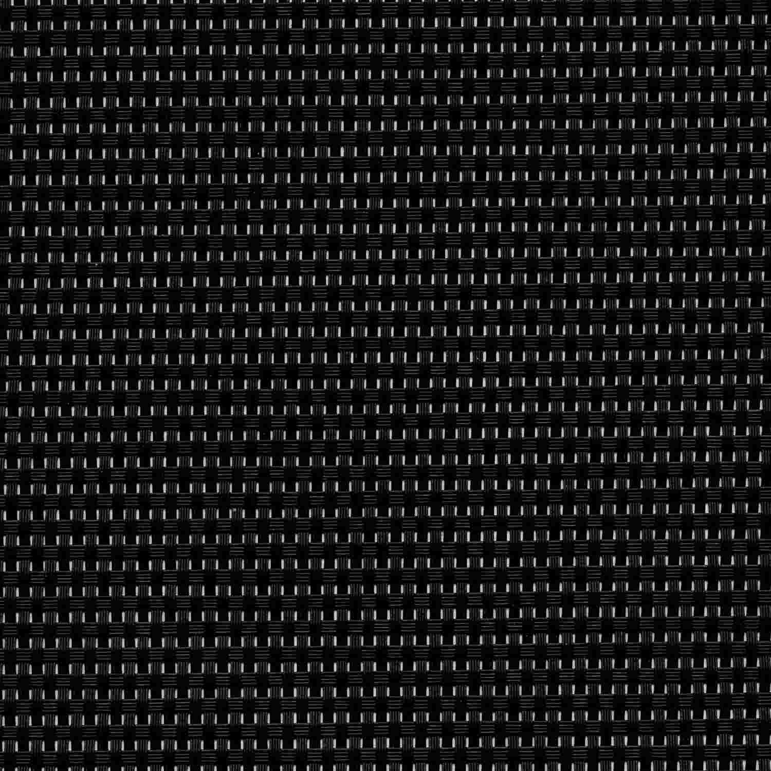 Phifertex Matte Black Caneweave ZHR 54-inch Wicker Weave Collection Sling Fabric