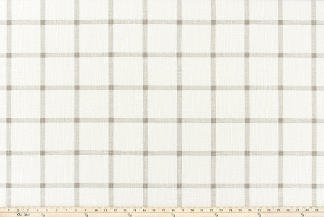 Premier Prints Aaron Ecru Slub Canvas Modern Farmhouse Collection Multipurpose Fabric
