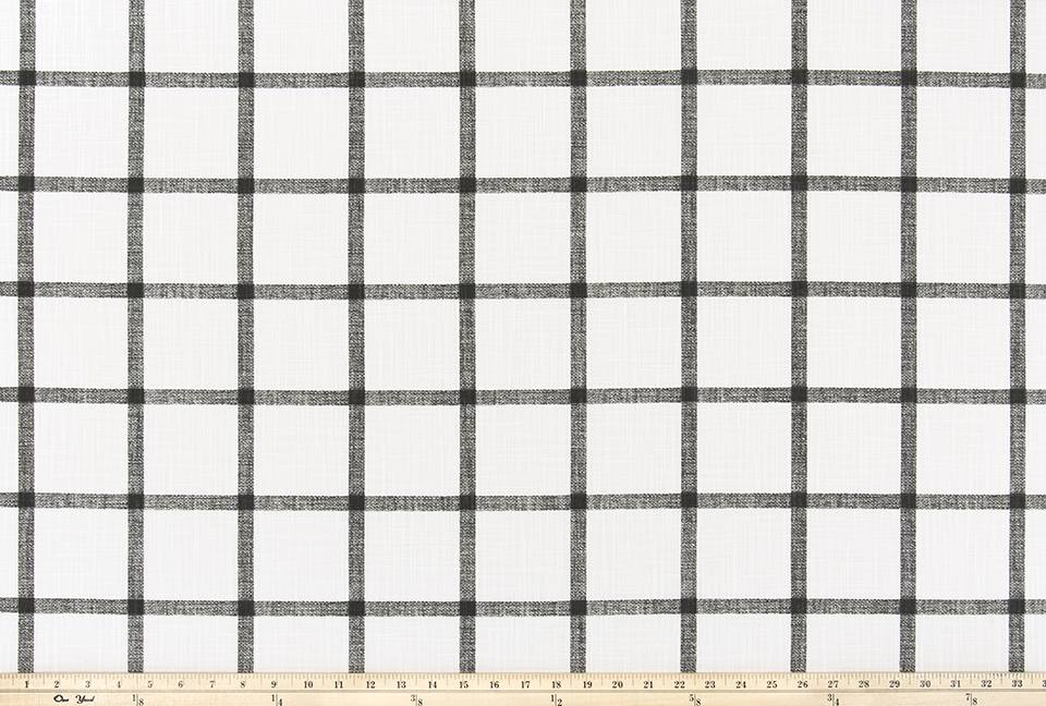 Premier Prints Aaron Ink Slub Canvas Modern Farmhouse Collection Multipurpose Fabric