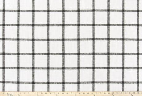 Premier Prints Aaron Ink Slub Canvas Modern Farmhouse Collection Multipurpose Fabric