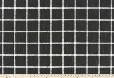 Premier Prints Abbot Ink Slub Canvas Modern Farmhouse Collection Multipurpose Fabric