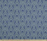 Premier Prints Alyssa Regal Navy Slub Canvas Chinoiserie Collection Multipurpose Fabric