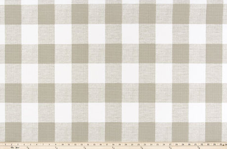 Premier Prints Anderson Coconut / Luxe Polyester Outdoor Anderson Collection Upholstery Fabric