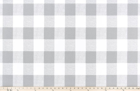 Premier Prints Anderson Grey Outdoor Anderson Collection Upholstery Fabric