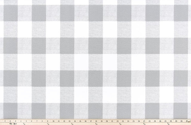 Premier Prints Anderson Grey Outdoor Anderson Collection Upholstery Fabric
