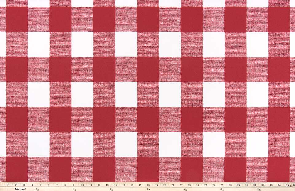 Premier Prints Anderson Rojo Outdoor Anderson Collection Upholstery Fabric