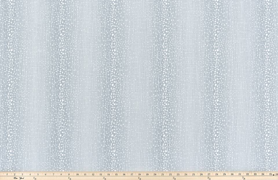 Premier Prints Antelope Mineral Blue Slub Canvas The Wild Things Collection Multipurpose Fabric