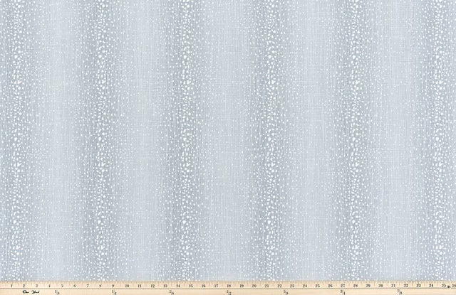 Premier Prints Antelope Mineral Blue Slub Canvas The Wild Things Collection Multipurpose Fabric