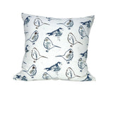 Premier Prints Bird Toile Regal Blue Slub Canvas Chinoiserie Collection Multipurpose Fabric