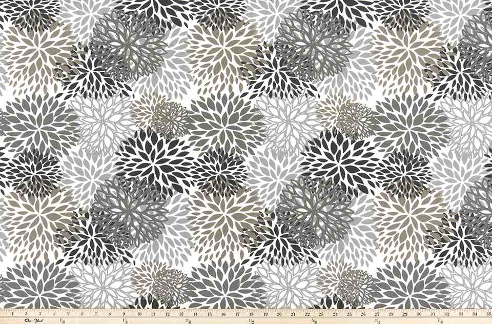 Premier Prints Blooms Matte Polyester Garden Retreat Outdoor Collection Upholstery Fabric