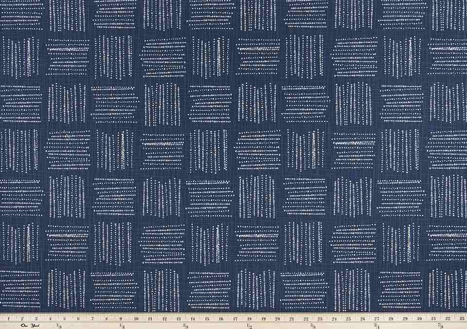 Premier Prints Brave Italian Denim Slub Canva Shibori Theory Collection Multipurpose Fabric