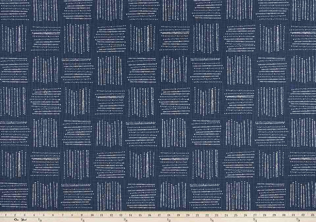 Premier Prints Brave Italian Denim Slub Canva Shibori Theory Collection Multipurpose Fabric