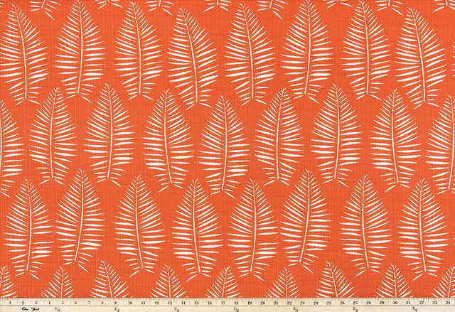 Premier Prints Breeze Marmalade / Luxe Polyester Upholstery Fabric
