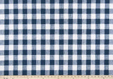 Premier Prints Buffalo Plaid Italian Denim Slub Canvas Premier Basics Collection Multipurpose Fabric