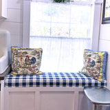 Premier Prints Buffalo Plaid Italian Denim Slub Canvas Premier Basics Collection Multipurpose Fabric
