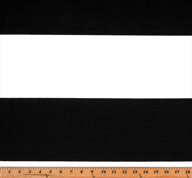 Premier Prints Cabana Black Upholstery Fabric