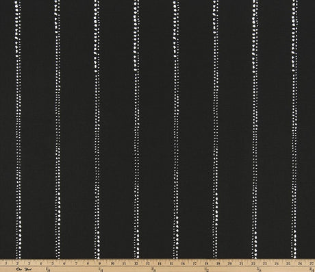 Premier Prints Carlo Black Premier Basics Collection Multipurpose Fabric