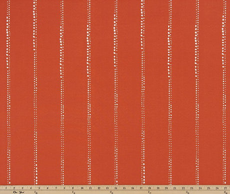Premier Prints Carlo Orange Upholstery Fabric